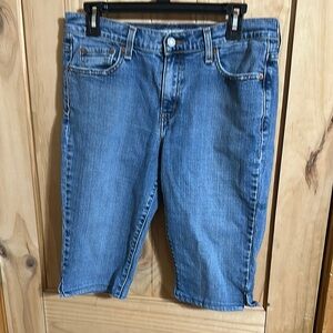 Levi’s 515 Bootcut originally altered to Capris